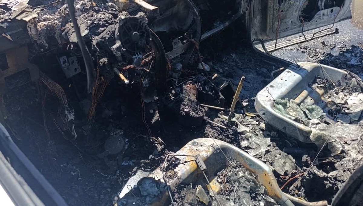 Elektrik aksamından yangın çıktı