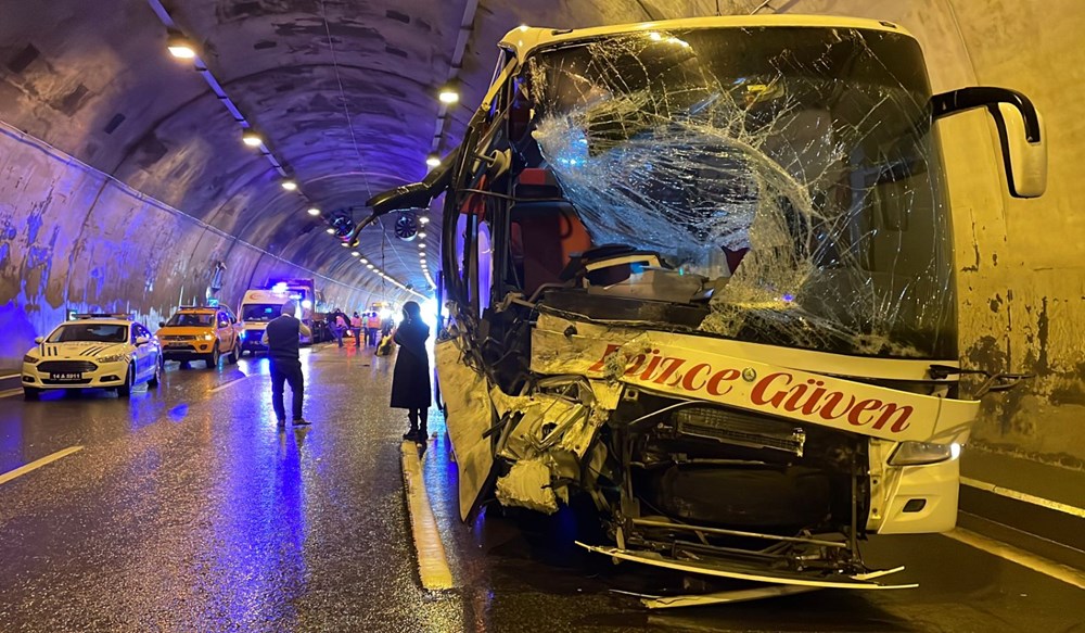 Bolu Dağı Tüneli'nde zincirleme kaza: 1 ölü (İstanbul yönü trafiğe kapandı) - 9