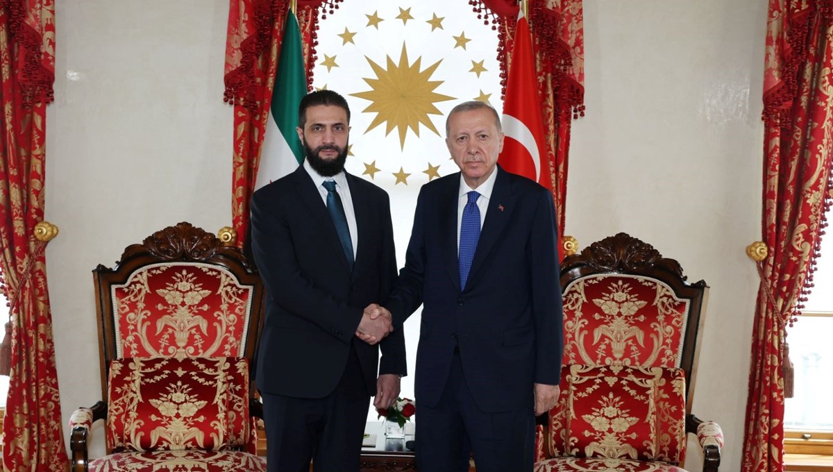 SON DAKİKA: Cumhurbaşkanı Erdoğan, Suriye lideri Şara ile İstanbul'da görüşüyor SON DAKİKA: Cumhurbaşkanı Erdoğan, Suriye lideri Şara ile İstanbul'da görüşüyor