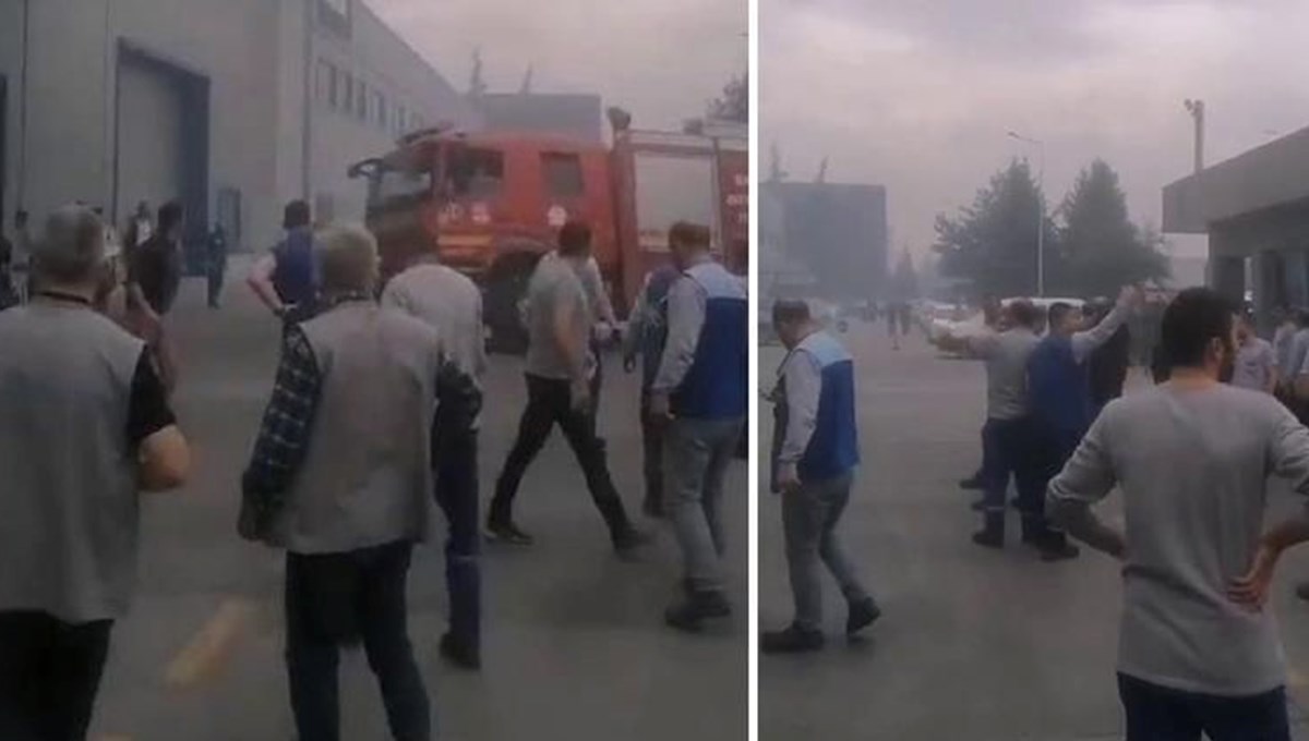 Sakarya'da fabrikada patlama Sakarya'da fabrikada patlama