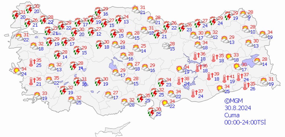 Meteoroloji İstanbul için saat verdi: Kuvvetli yaz sağanakları devam edecek - 12