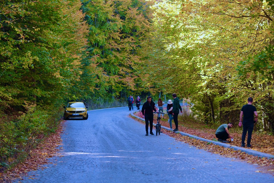 Abant Gölü Milli Parkı'ndan sonbahar manzaraları - 3