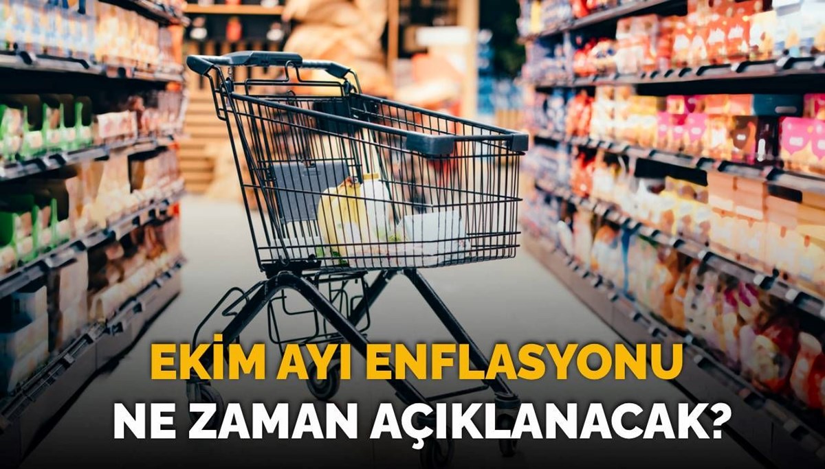 Beklenti belli oldu: TÜK Ekim ayı enflasyonu ne zaman açıklanacak?