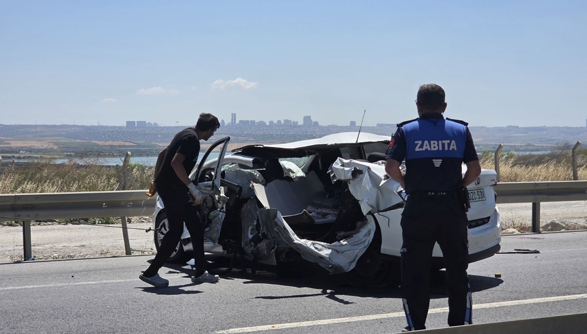 Çatalca'da astsubayı yaşamdan koparan kaza