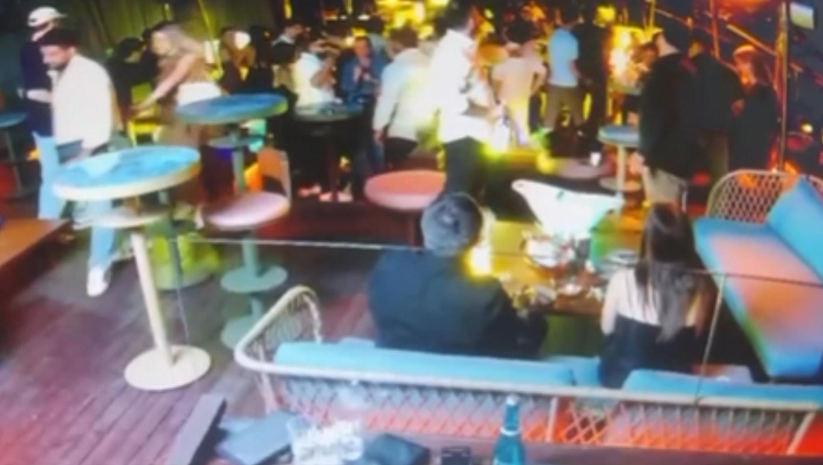 Silahlı saldırıda otel terasında korku dolu anlar yaşandı