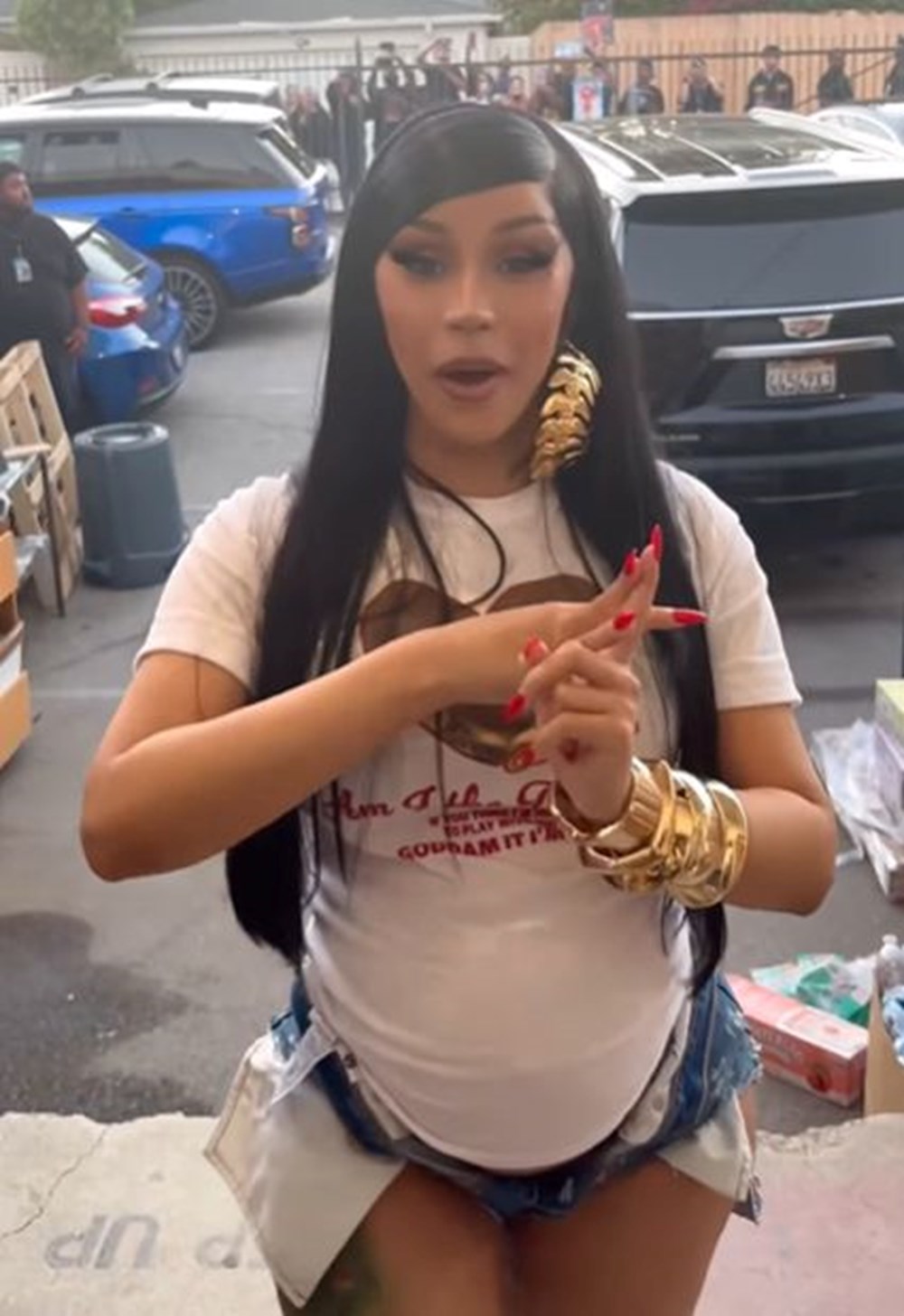 Cardi B'den karnı burnunda yeni paylaşım - 6