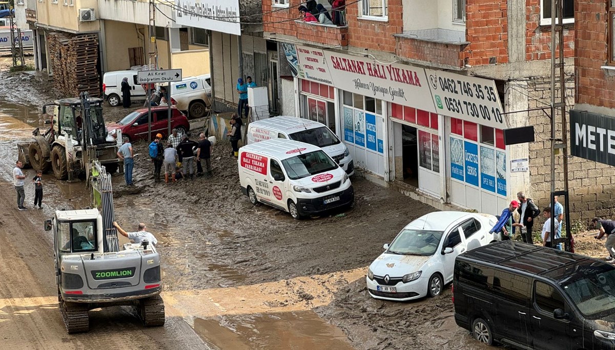 Trabzon selin bilançosu ortaya çıktı: 1 ölü, 121 iş yeri, 25 konut ve 125 dekar arazide hasar