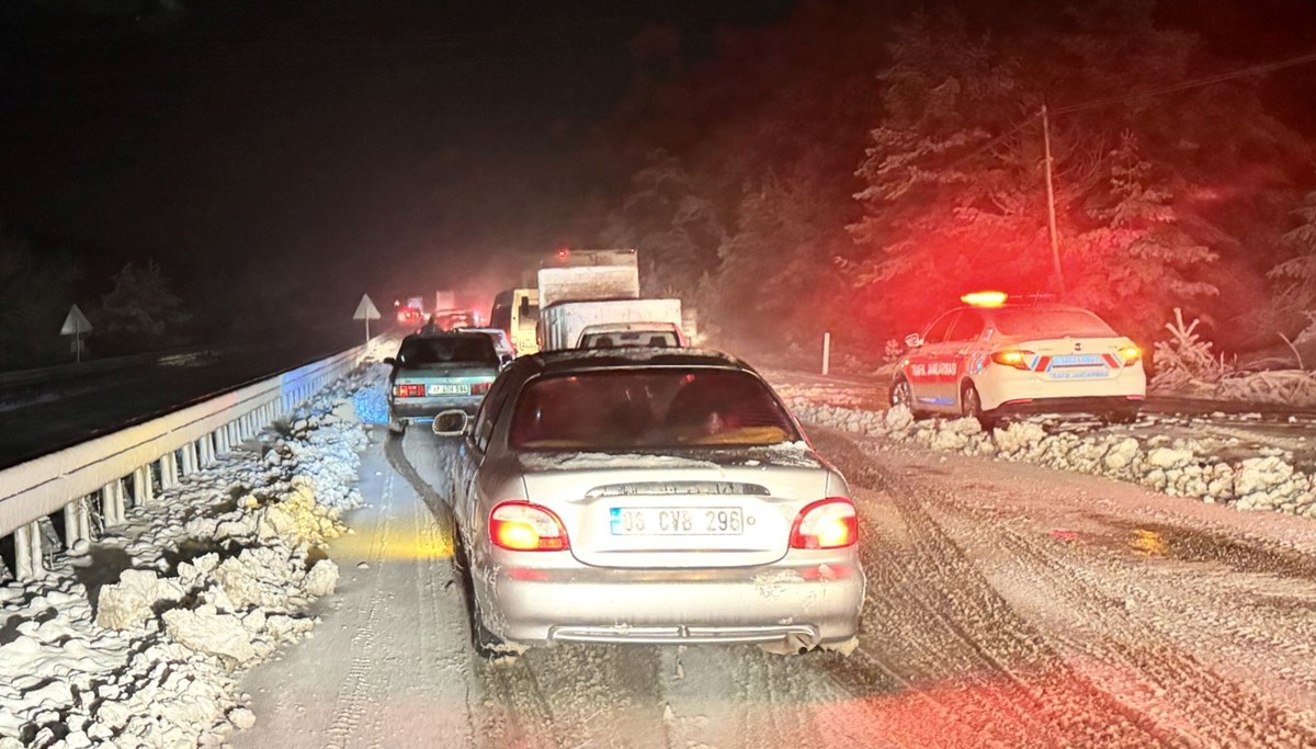 Kastamonu'da taşımalı eğitime kar engeli