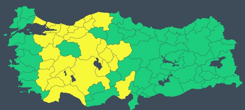 Meteoroloji'den İstanbul ve 26 il için uyarı! (Bugün hava nasıl olacak) - 5