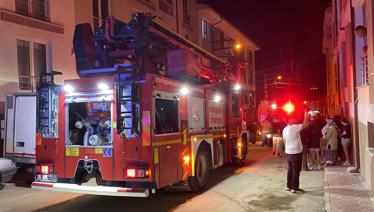 Eskişehir'de depo yangını