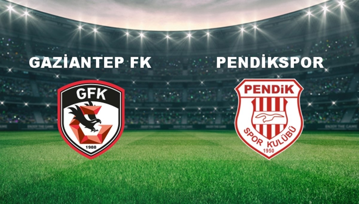 Gaziantep FK - Pendikspor Maçı Ne Zaman? Gaziantep FK - Pendikspor Maçı Hangi Kanalda Canlı Yayınlanacak?