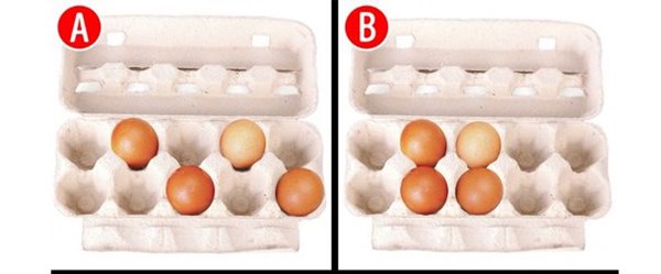 Yumurtaları kutuya nasıl yerleştirirsin? (Kişilik testi)