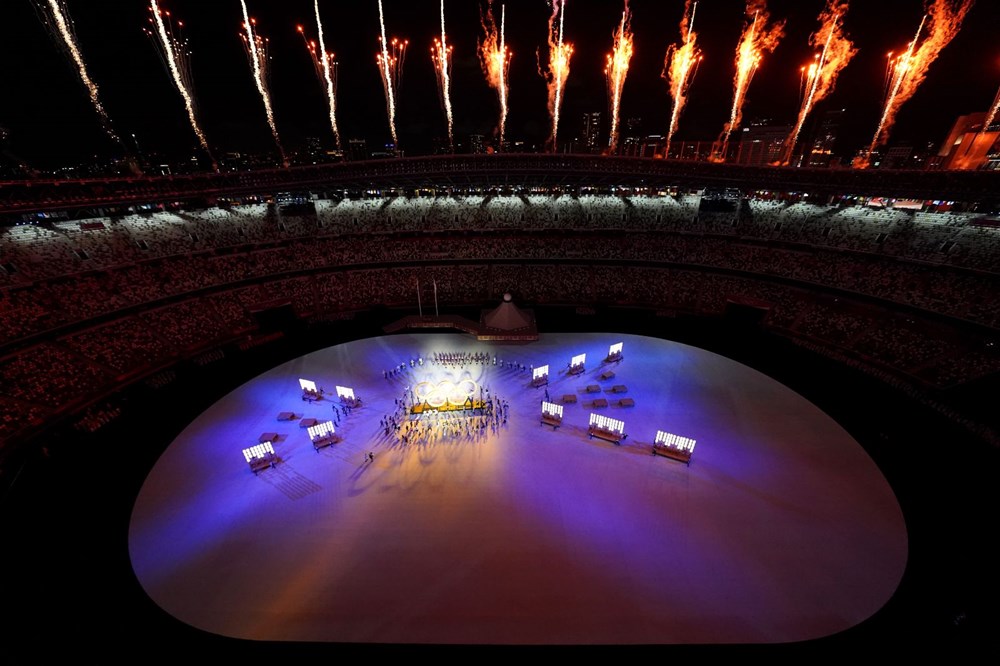 2020 Tokyo Olimpiyatları görkemli açılış töreniyle başladı - 46