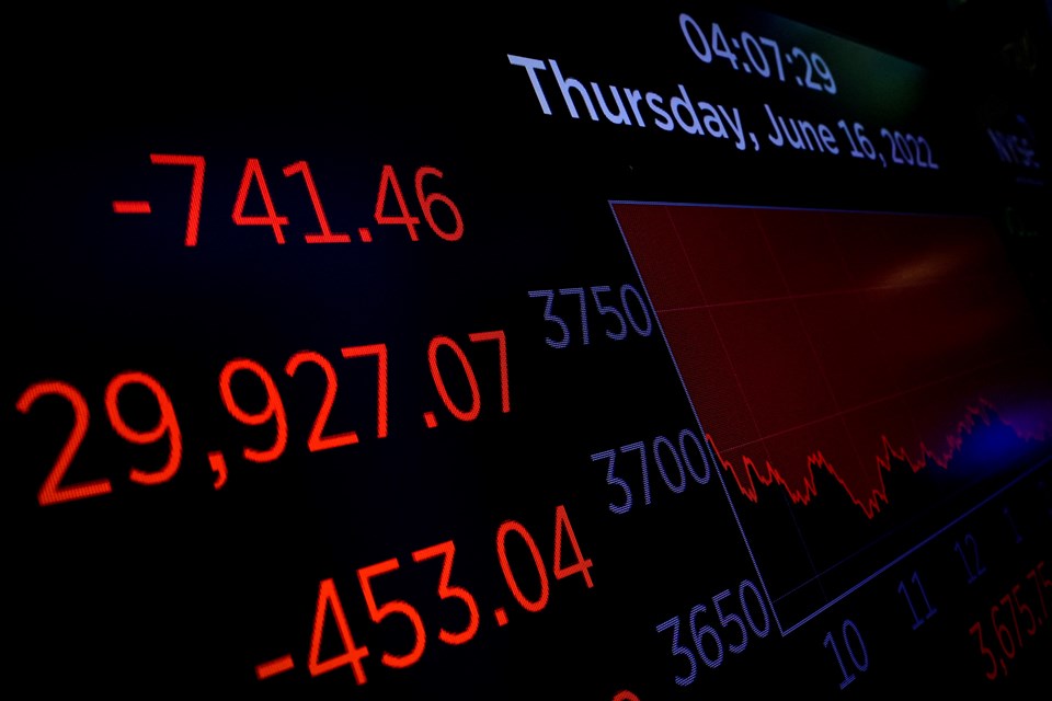 In the New York stock market, the S&P 500 Index lost 3.25%, the Nasdaq Index lost 4.08%, and the Dow Jones Index lost 2.42%.