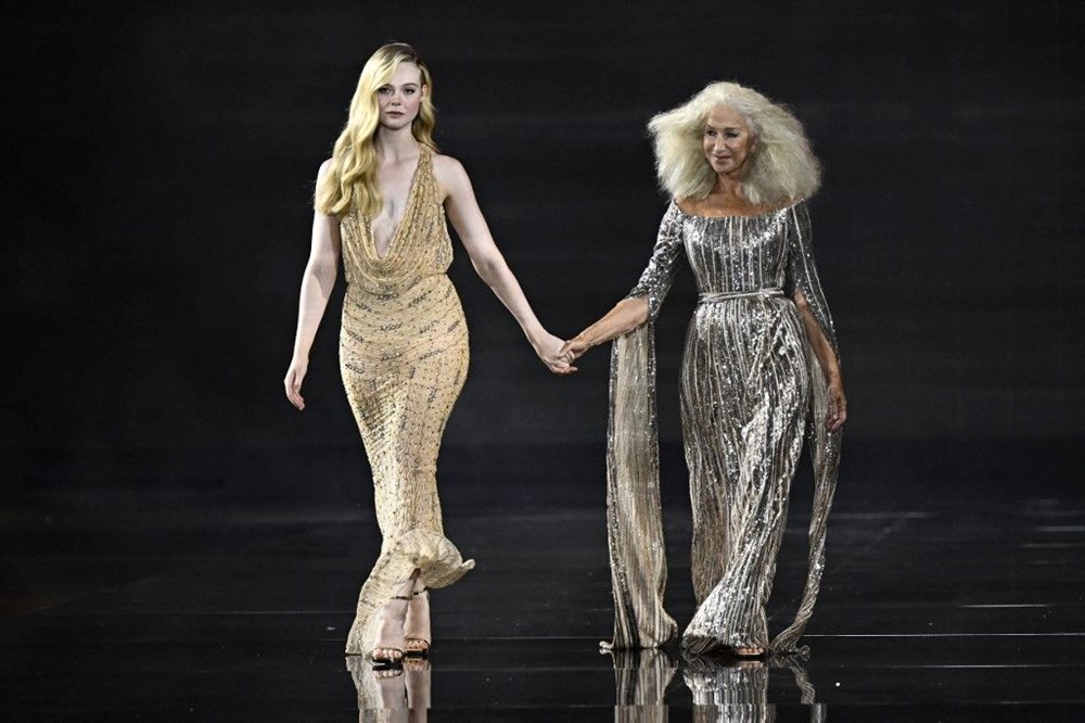 Sinema yıldızları Paris Moda Haftası'nda podyum yıldızı oldu - 3