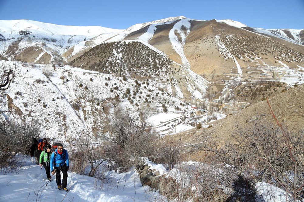 Türkiye'nin en uzun buz şelalesi Erzurum'da bulundu - 8