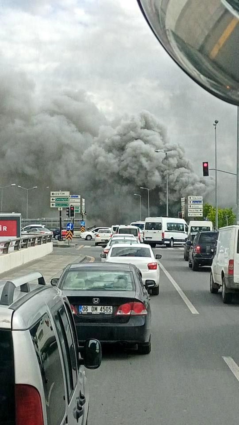 Ankara'da iş merkezinde yangın - 3