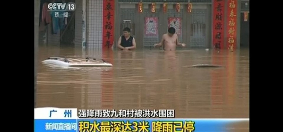 Çin’de sağanak heyelana neden oldu - 1