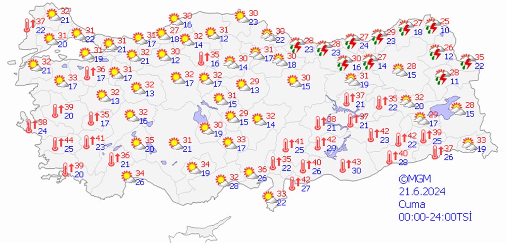 Yağış gitti aşırı sıcaklar geri geldi: 45 dereceler görülecek! - 11