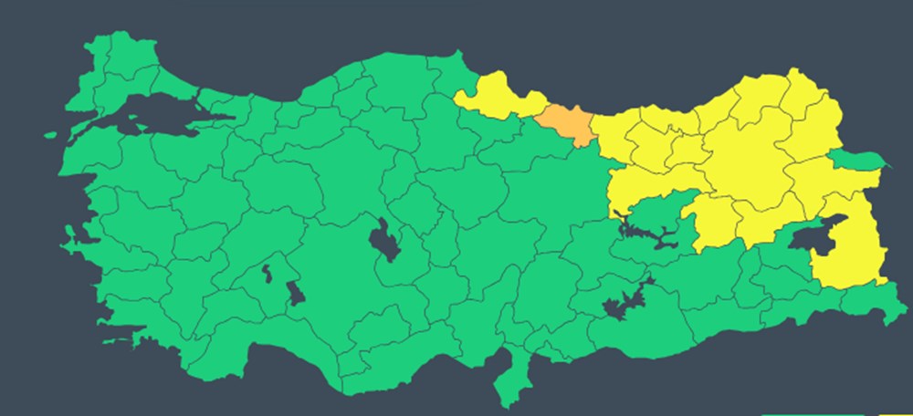 Karadeniz'i sel vurdu | Meteoroloji'den 17 il için uyarı üzerine uyarı: Sel, dolu ve heyelana dikkat! - 12