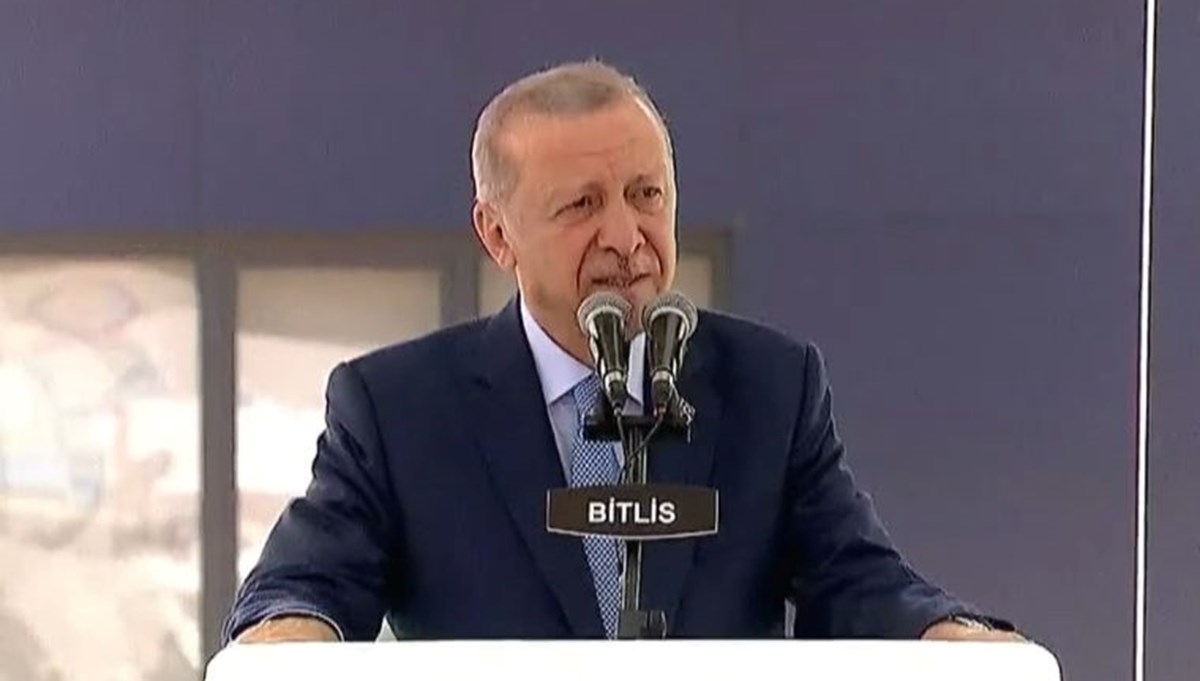 Cumhurbaşkanı Erdoğan: Terör tehdidinin tekrar hortlatılmasına izin vermeyiz