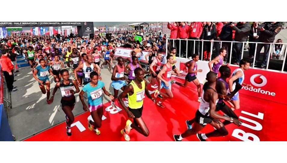 Vodafone 14. İstanbul Yarı Maratonu sona erdi