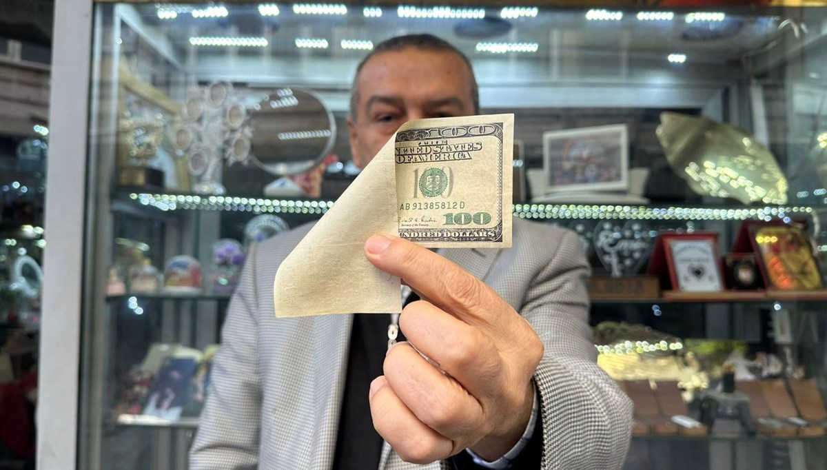 20 yıl önce buldu | Tek yüzlü 100 dolar 20 yıl önce buldu | Tek yüzlü 100 dolar