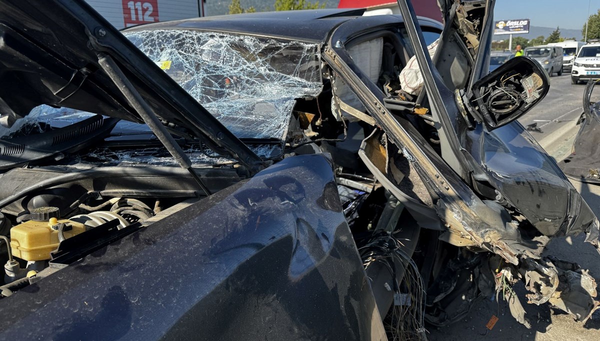 Bursa'da feci kaza: 2 ağır yaralı