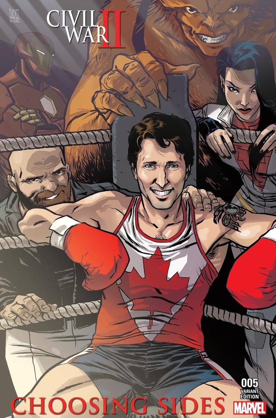 Kanada Başbakanı süper kahraman oldu - 1