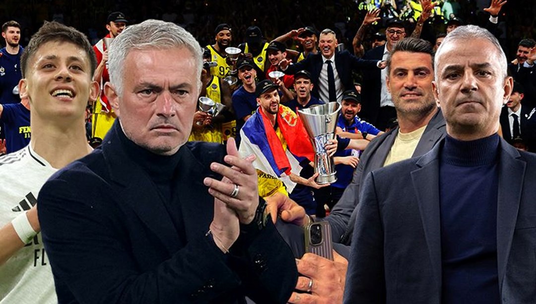 Fenerbahçe Beko şampiyon oldu, paylaşımlar üst üste geldi: Volkan Demirel, Arda Güler, Mourinho ve İsmail Kartal