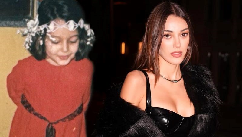 Dilan Çiçek Deniz anneannesinin evinden paylaştı