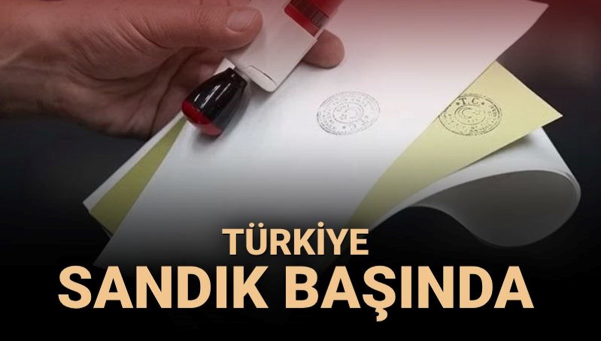Türkiye sandık başında: 32 ilde oy verme işlemi başladı! Oy verme kaçta bitecek? Seçmenler nasıl oy kullanacak?