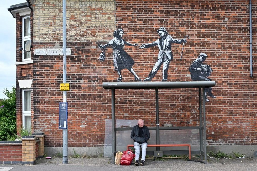 Banksy doğruladı: İngiltere'deki eserler bana ait - 6