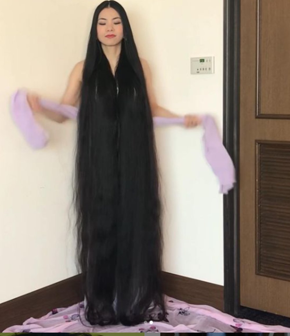 15 yıldır saçlarını kestirmeyen 'Japon Rapunzel’in saçlarıiki metreye ulaştı - 22