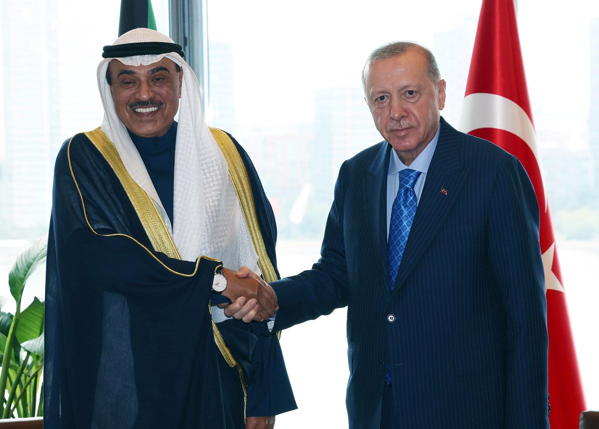 Erdoğan, Kuveyt Veliaht Prensi Şeyh Sabah Khaled Al-Hamad Al-Sabah