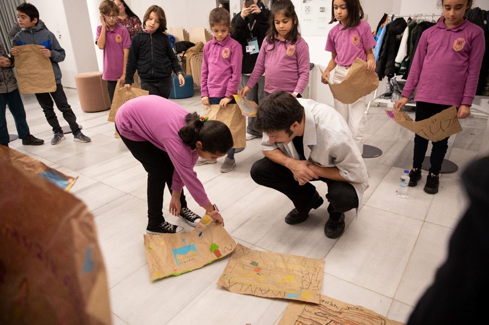 Kubilay Aka İstanbul Bienali’nde çocuklarla buluştu - 6