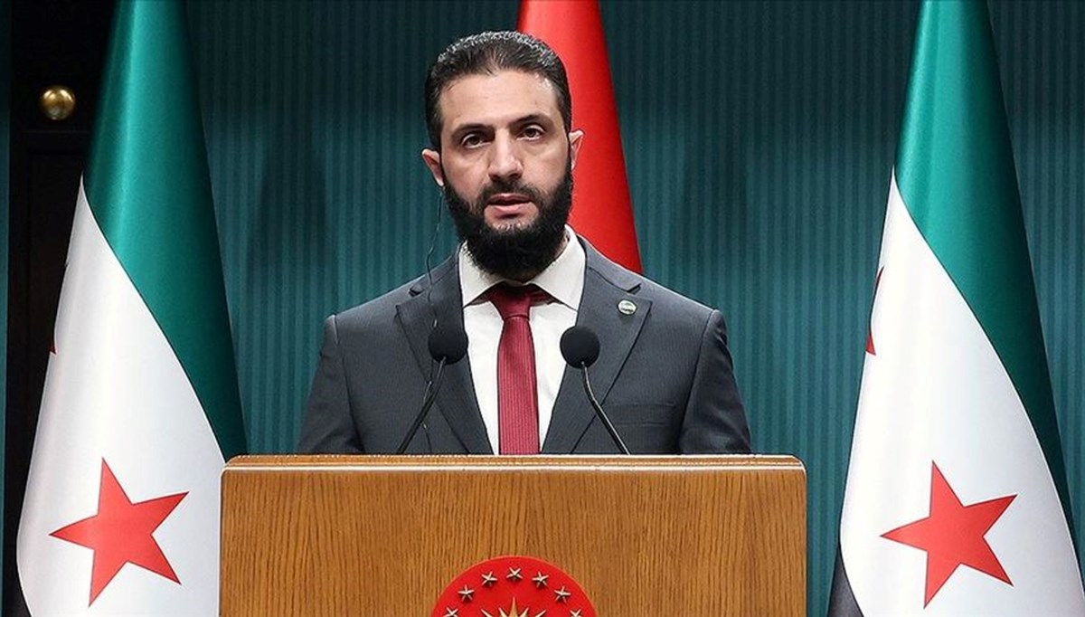 Şara'dan Cumhurbaşkanı Erdoğan'a teşekkür Şara'dan Cumhurbaşkanı Erdoğan'a teşekkür