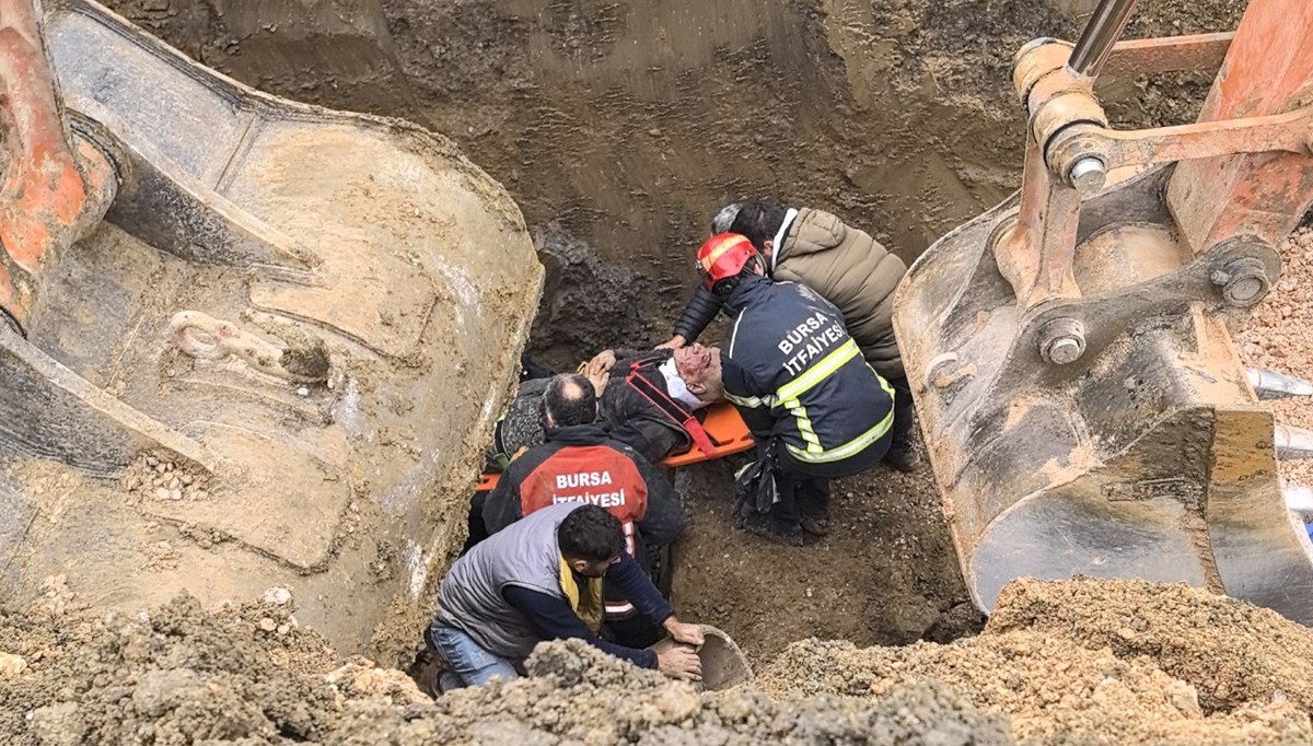 Altyapı çalışmaları sırasında toprak altında kaldı