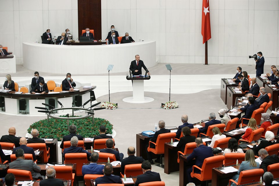 Cumhurbaşkanı Erdoğan: Kalıcı barış Ermenistan'ın çekilmesinden geçiyor - 1