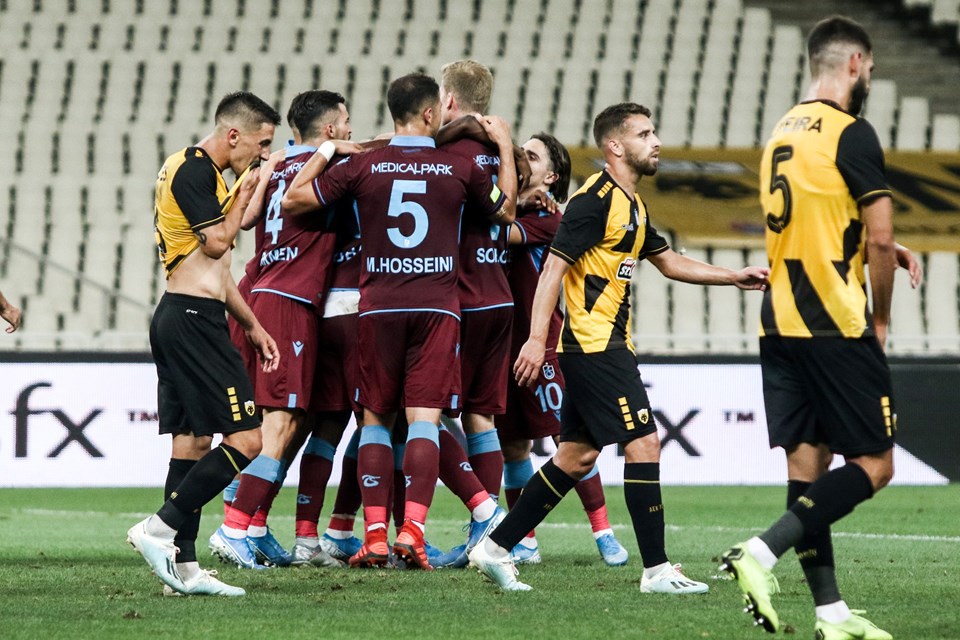 Trabzonspor, Yunanistan deplasmanından büyük avantajla dönüyor - 1