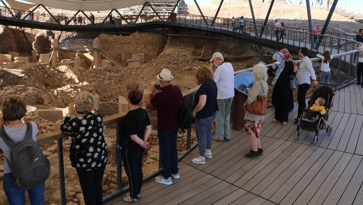 Göbeklitepe'ye ziyaretçi akını