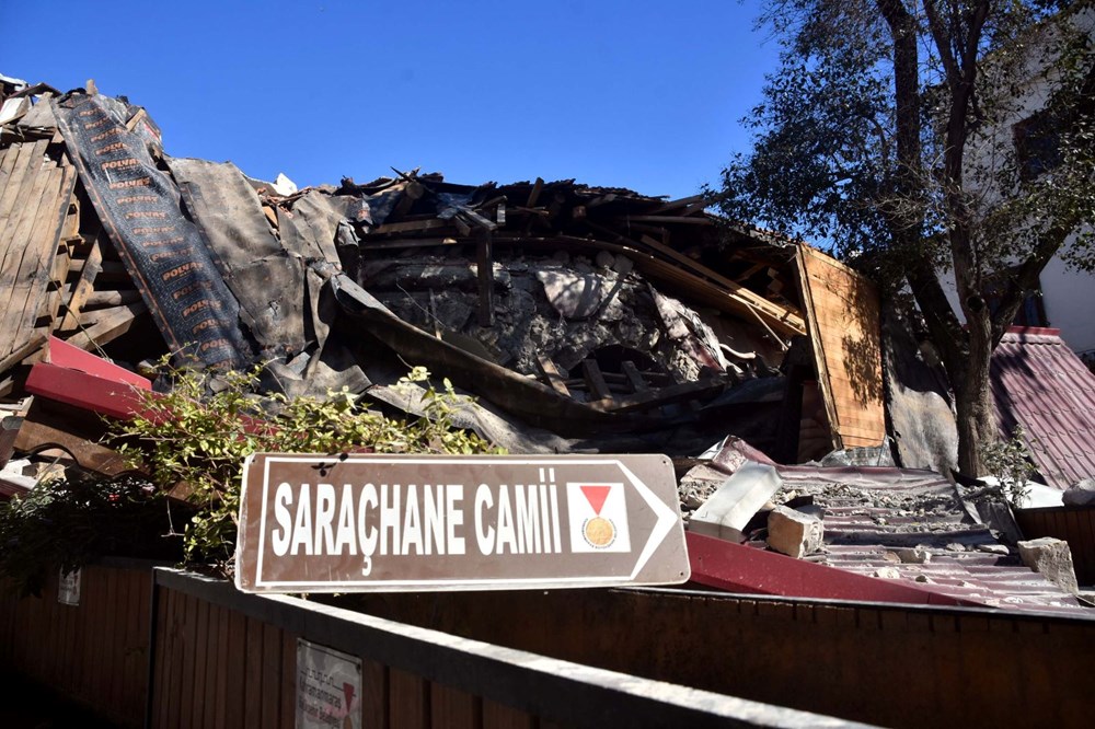 Kahramanmaraş'taki 39 tarihi cami depremde hasar gördü - 4