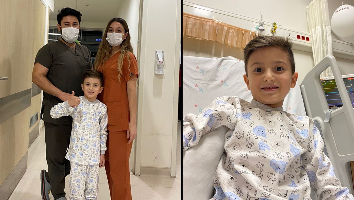 5 yaşındaki Ömer organ nakliyle hayata tutundu