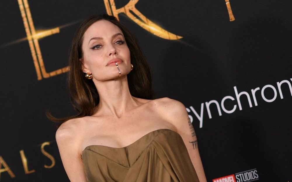 Angelina Jolie, Eternals galasına çocuklarıyla katıldı - 4
