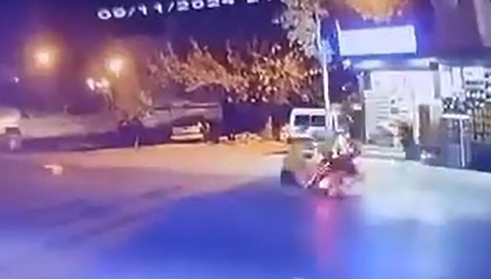 Motosikletlerin çarpışması sonucu 2 sürücü yaralandı