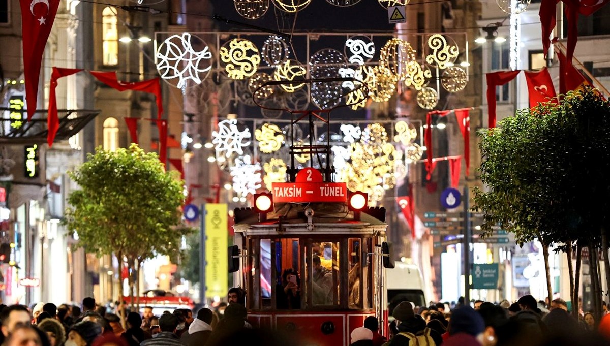 İstanbul'da yılbaşı hazırlıkları
