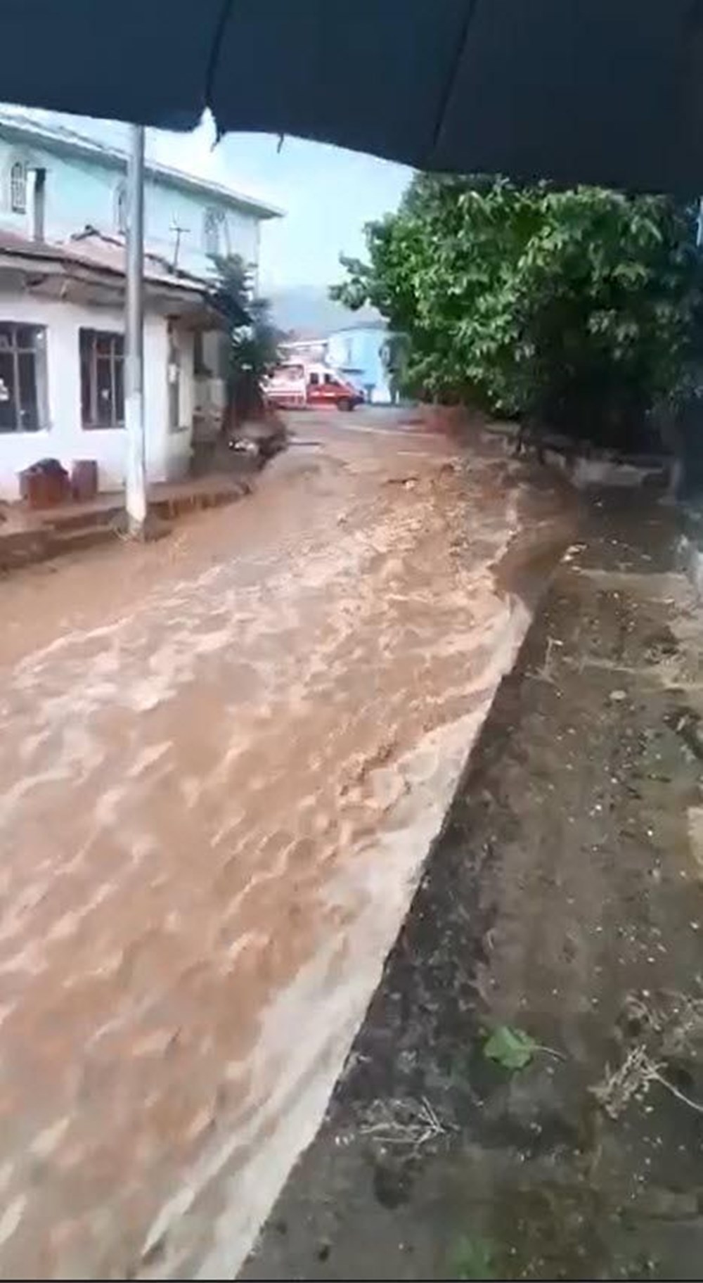 İzmir'i sağanak vurdu: Dere ve çaylar taştı, araçlar sürüklendi - 1