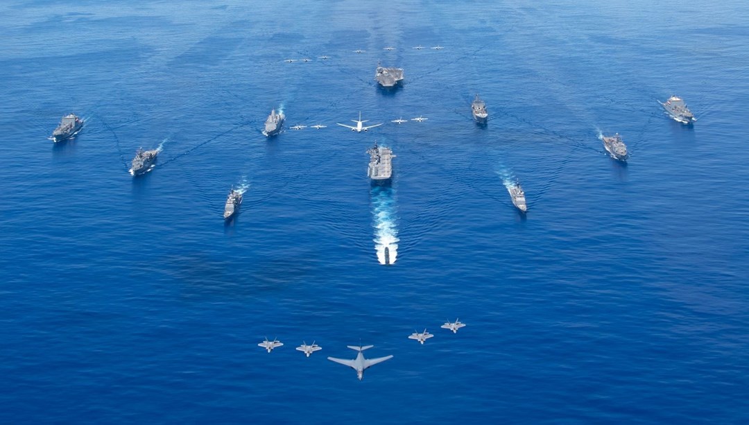 Japonya ABD'nin quot Valiant Shield quot askeri tatbikatına ilk kez