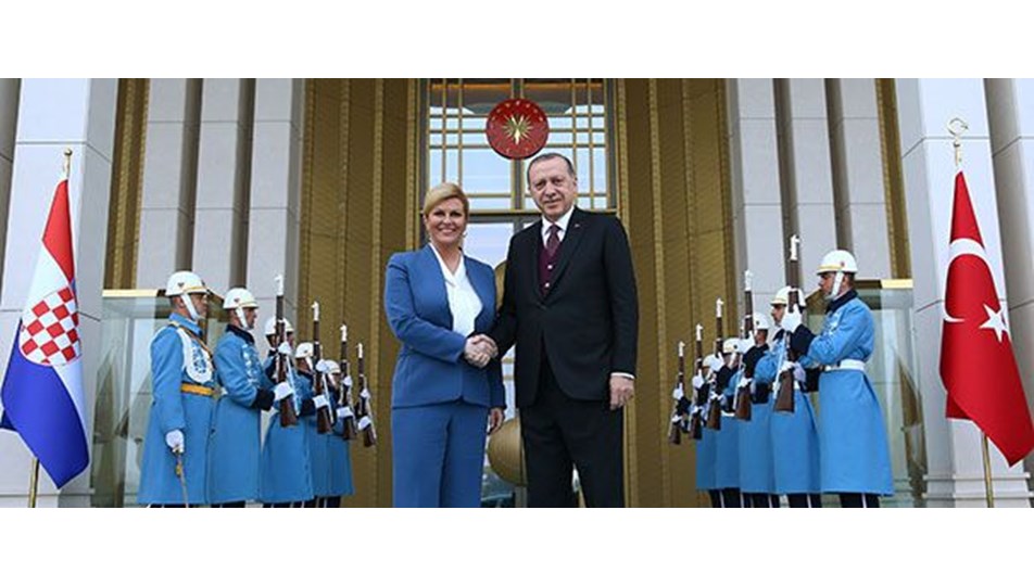 Hırvatistan Cumhurbaşkanı Türkiye'ye geliyor