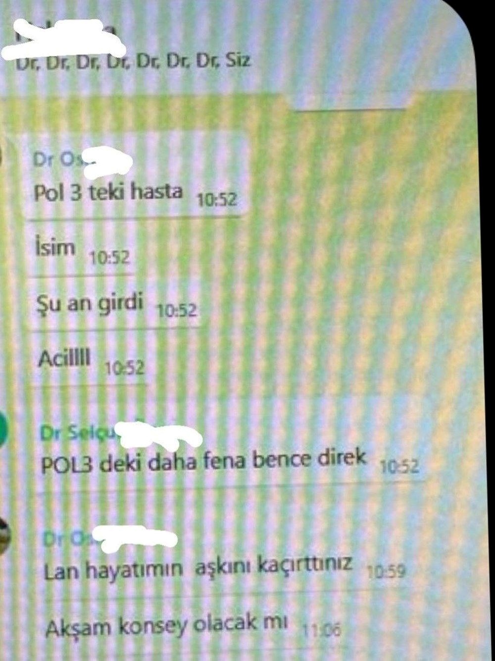 Kadın hastalar hakkında iğrenç yazışma: İki doktor gözaltına alındı - 3